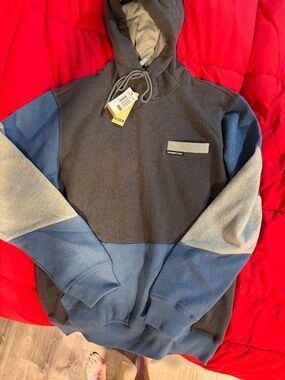 Men’s members only sweatshirt nwt small color block